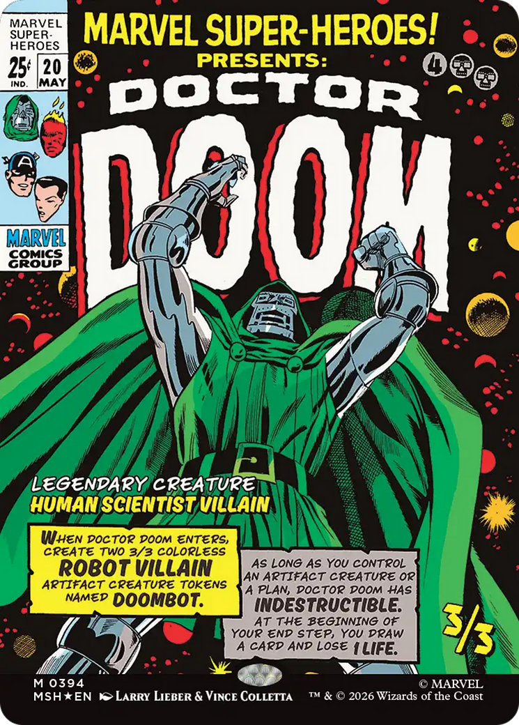 Doctor Doom (Borderless) [Marvel Super Heroes] | Cracking-Singles