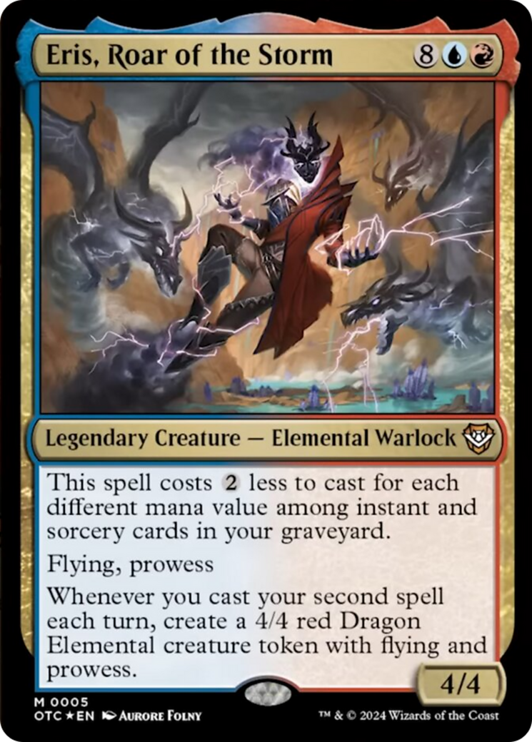 Eris, Roar of the Storm [Outlaws of Thunder Junction Commander] | Cracking-Singles
