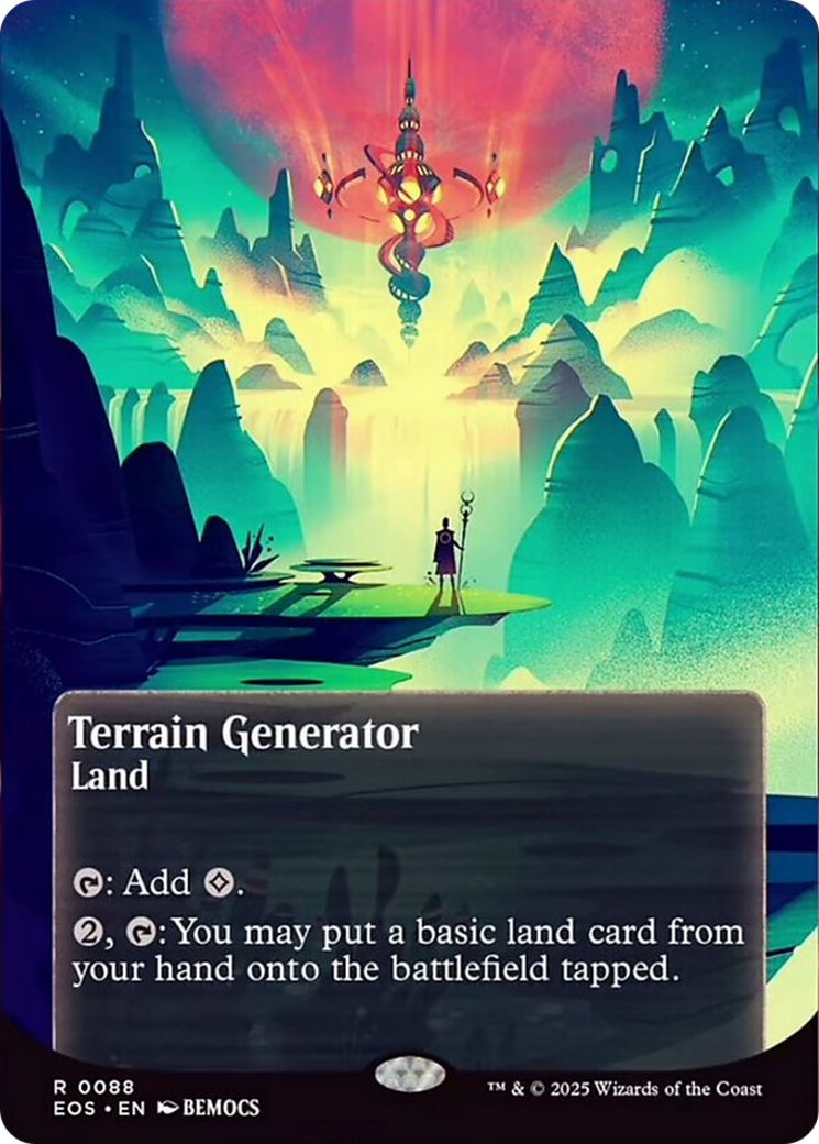 Terrain Generator (0088) (Borderless) [Edge of Eternities: Stellar Sights] | Cracking-Singles