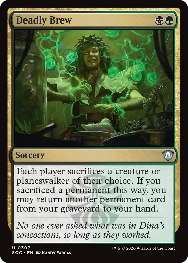 Deadly Brew [Secrets of Strixhaven Commander] | Cracking-Singles