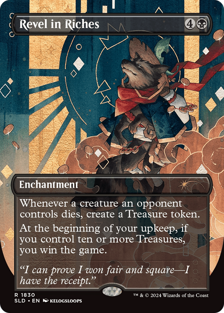 Revel in Riches (Rainbow Foil) [Secret Lair Drop Series] | Cracking-Singles