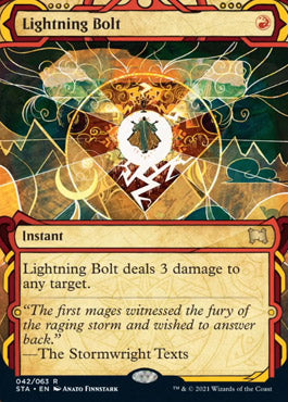 Lightning Bolt (Foil Etched) [Strixhaven: Mystical Archive] | Cracking-Singles