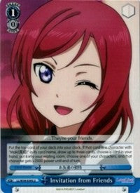 Invitation from Friends (LL/W34-E095 U) [Love Live! Vol. 2] | Cracking-Singles