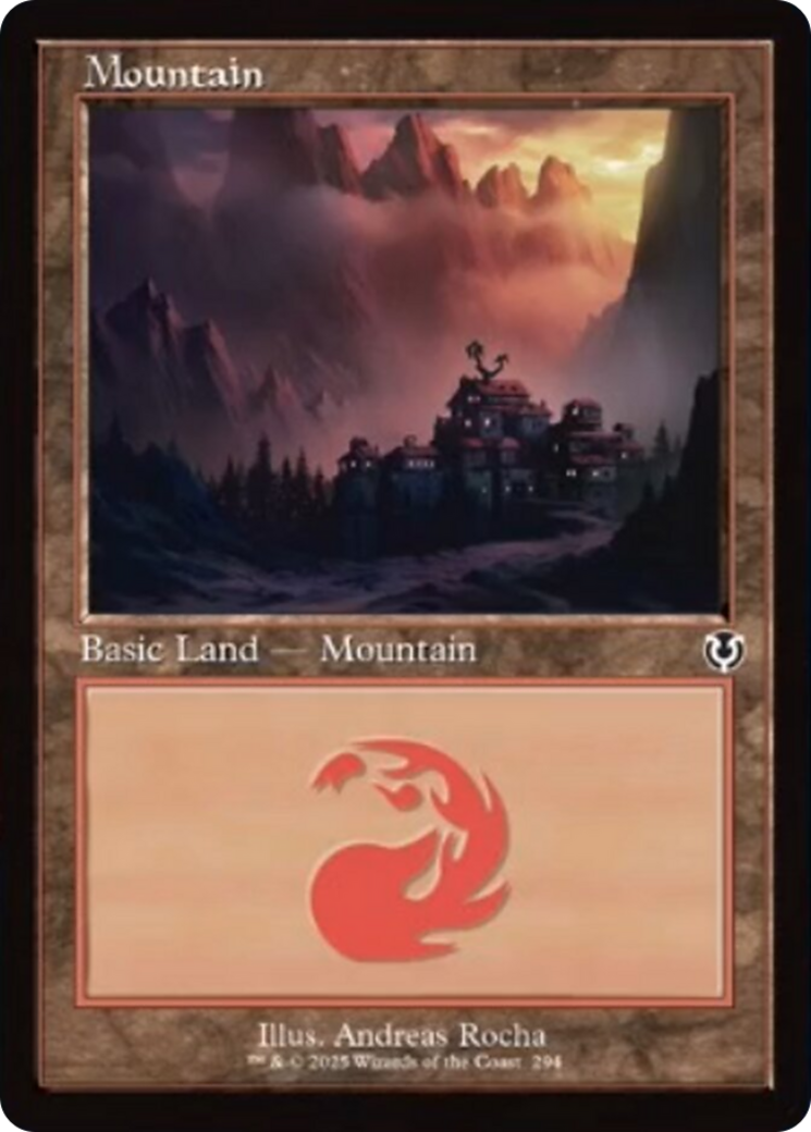 Mountain (294) (Retro Frame) [Innistrad Remastered] | Cracking-Singles