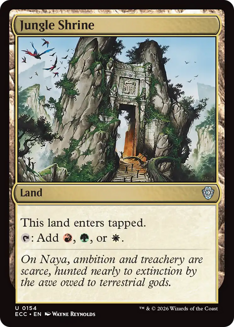 Jungle Shrine [Lorwyn Eclipsed Commander] | Cracking-Singles