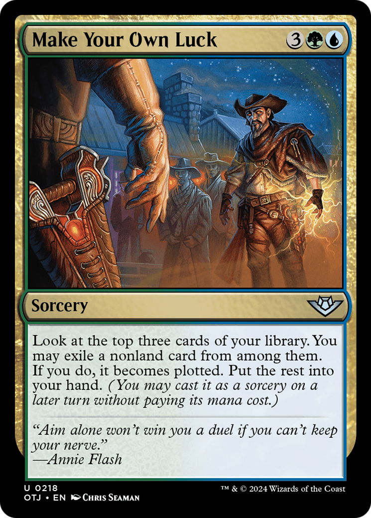 Make Your Own Luck [Outlaws of Thunder Junction] | Cracking-Singles