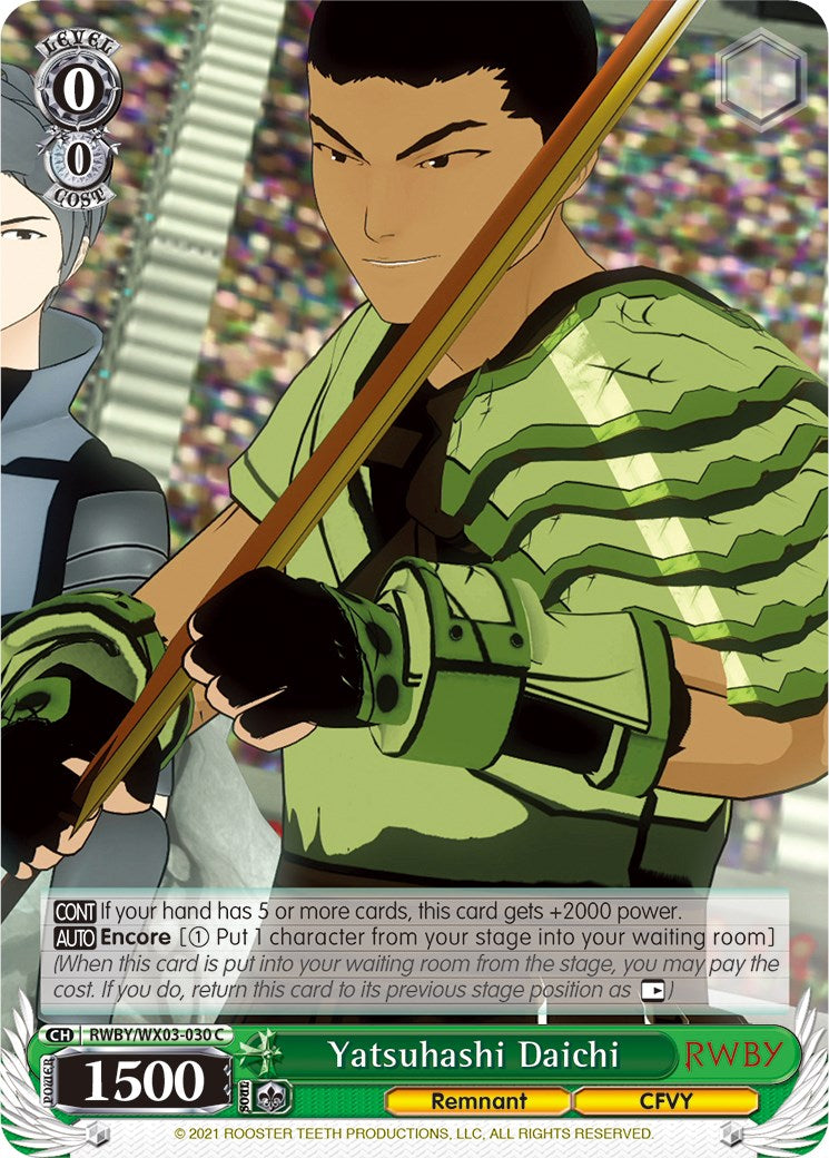 Yatsuhashi Daichi (RWBY/WX03-030 C) [RWBY] | Cracking-Singles