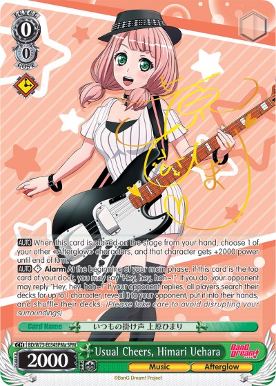 Usual Cheers, Himari Uehara (BD/W73-E034SPMa) [BanG Dream! Vol.2] | Cracking-Singles