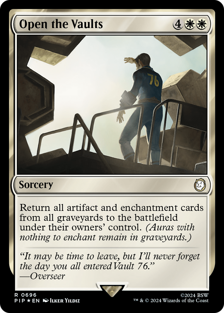 Open the Vaults (Surge Foil) [Fallout] | Cracking-Singles