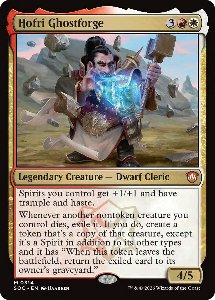 Hofri Ghostforge [Secrets of Strixhaven Commander] | Cracking-Singles