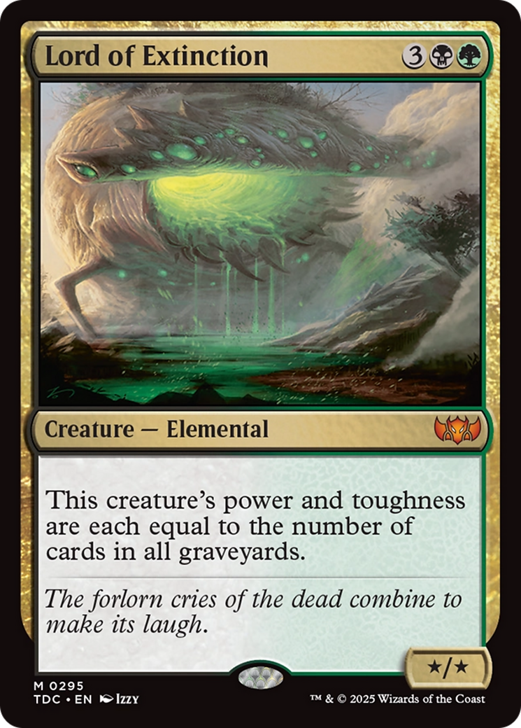 Lord of Extinction [Tarkir: Dragonstorm Commander] | Cracking-Singles