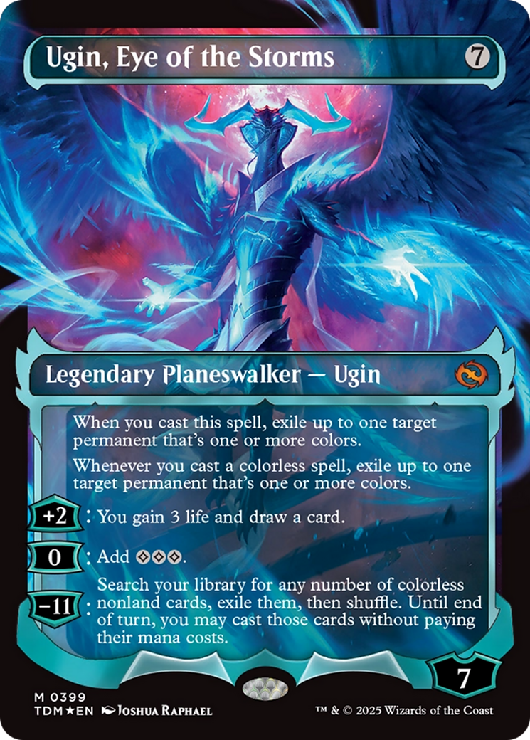 Ugin, Eye of the Storms (Showcase) [Tarkir: Dragonstorm] | Cracking-Singles