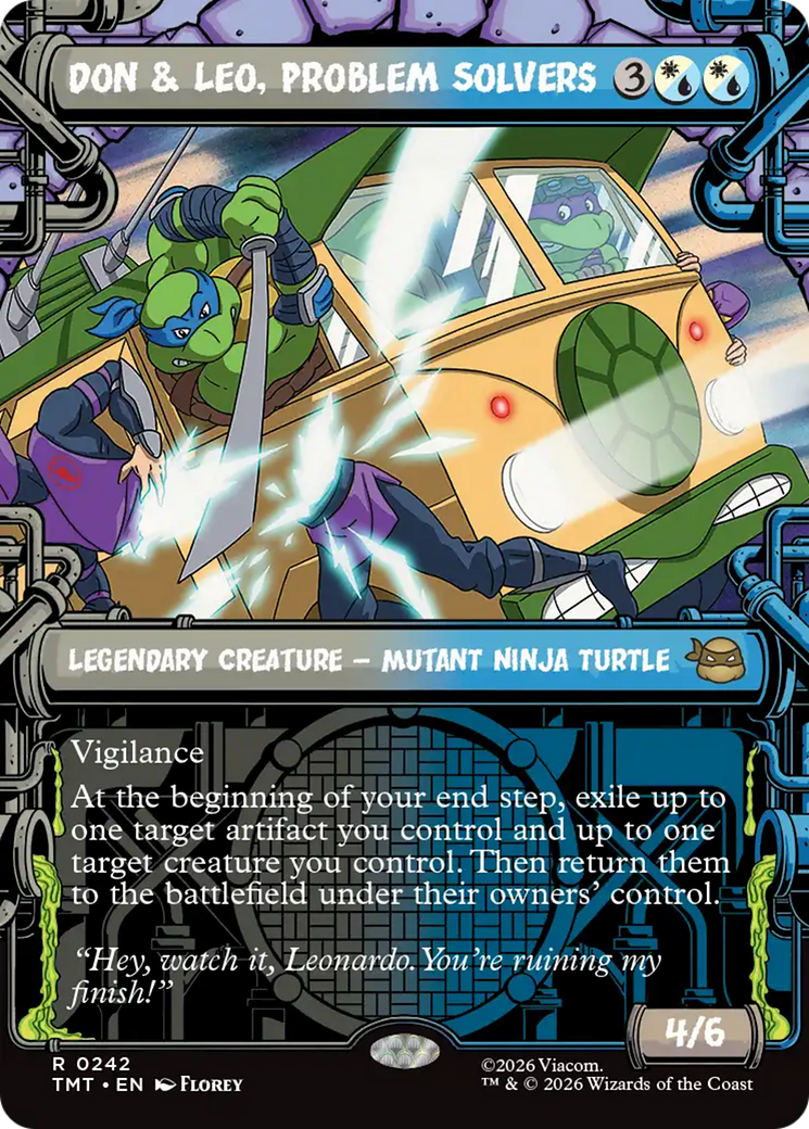 Don & Leo, Problem Solvers (Showcase) [Teenage Mutant Ninja Turtles] | Cracking-Singles