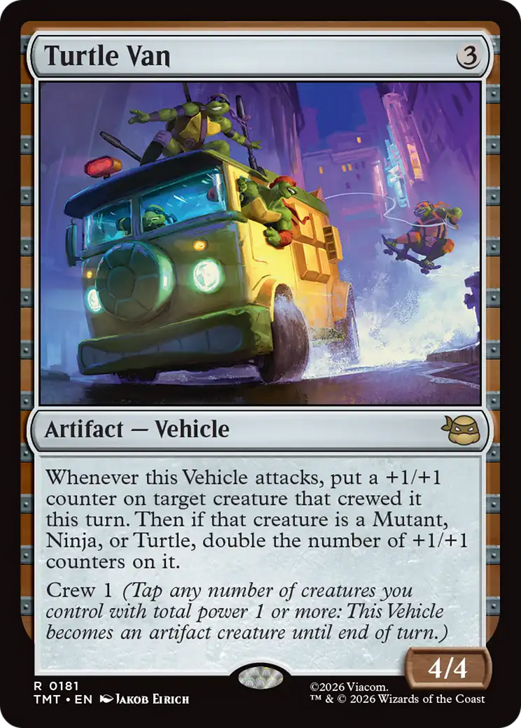 Turtle Van [Teenage Mutant Ninja Turtles] | Cracking-Singles
