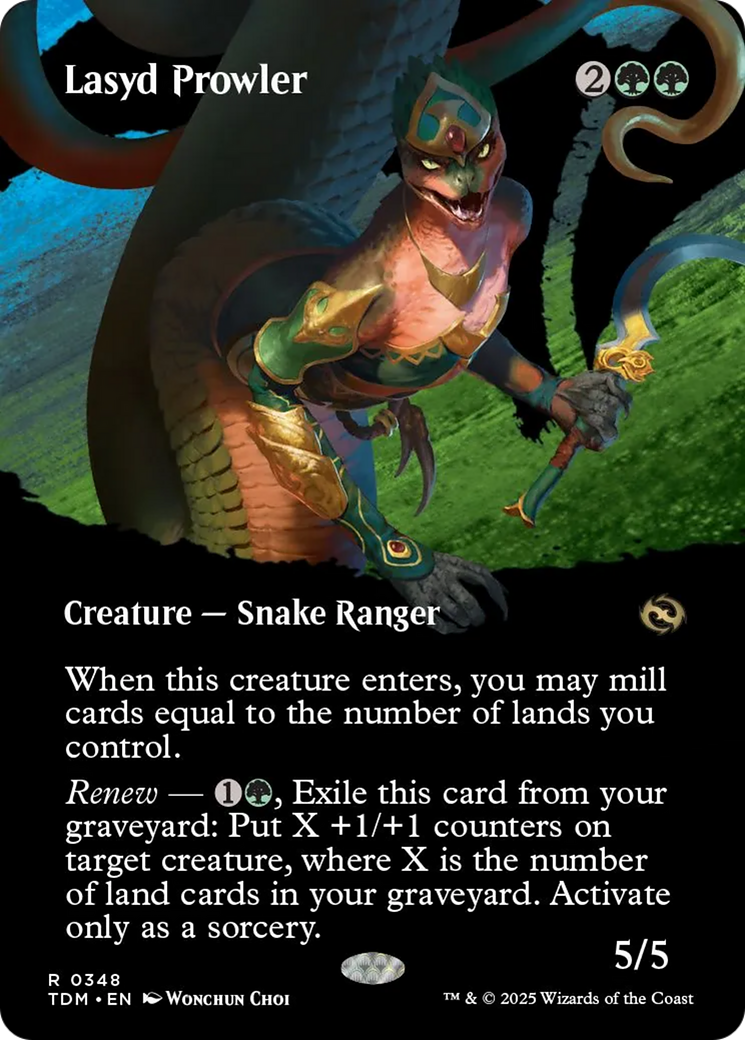 Lasyd Prowler (Borderless) [Tarkir: Dragonstorm] | Cracking-Singles