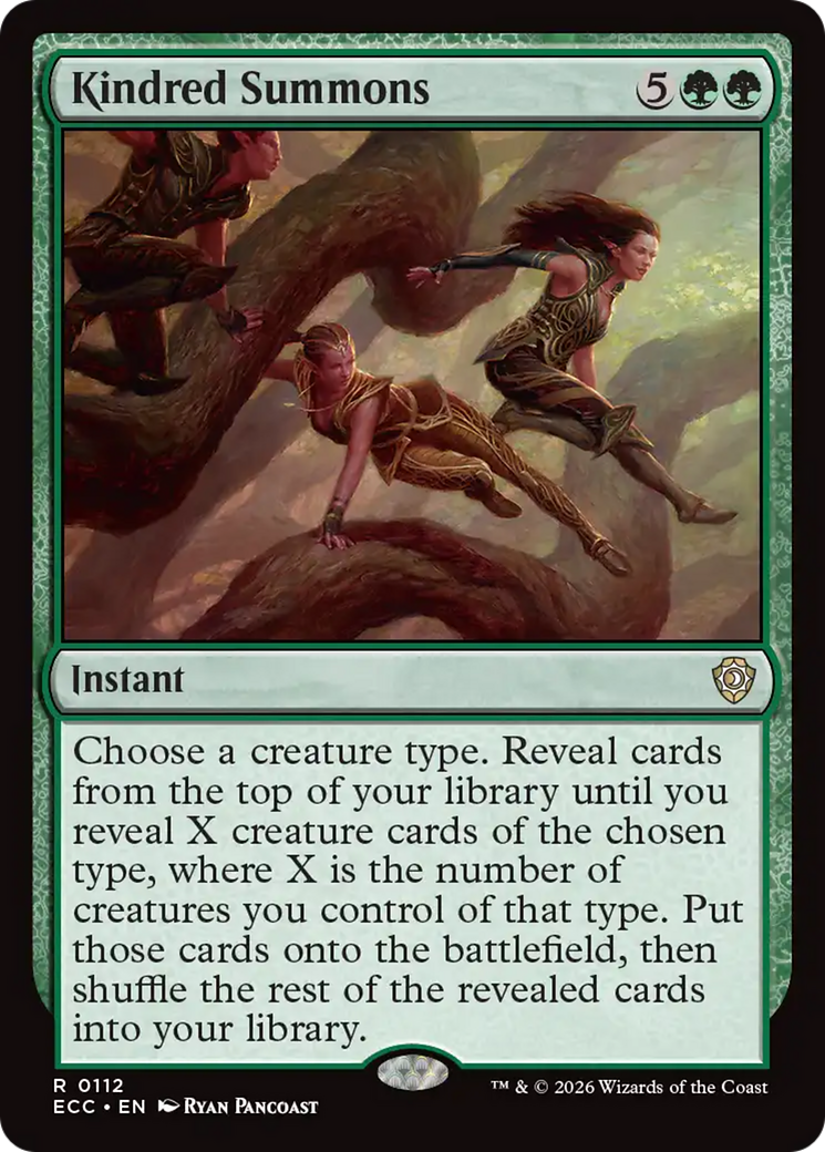 Kindred Summons [Lorwyn Eclipsed Commander] | Cracking-Singles