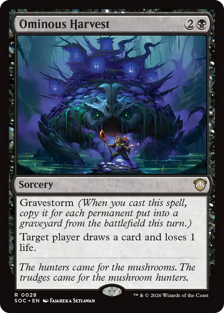 Ominous Harvest [Secrets of Strixhaven Commander] | Cracking-Singles