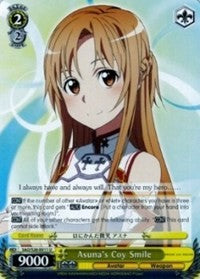 Asuna's Coy Smile (SAO/S26-E011 U) [Sword Art Online Vol.2] | Cracking-Singles