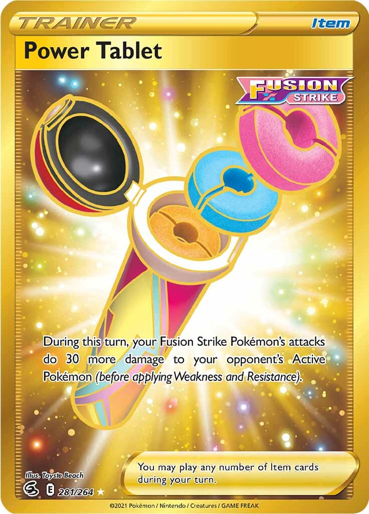 Power Tablet (281/264) [Sword & Shield: Fusion Strike] | Cracking-Singles