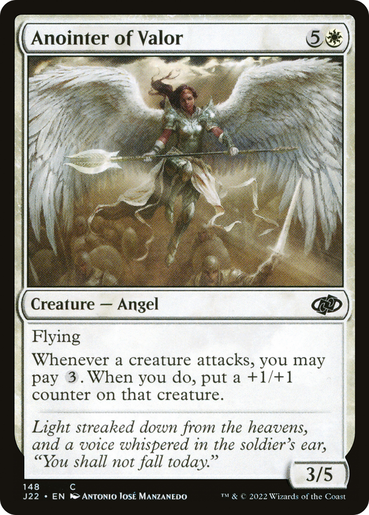 Anointer of Valor [Jumpstart 2022] | Cracking-Singles