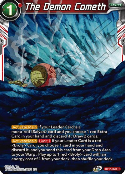 The Demon Cometh (BT15-023) [Saiyan Showdown] | Cracking-Singles