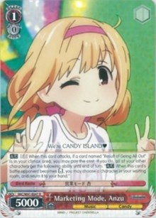 Marketing Mode, Anzu (IMC/W41-E047 R) [The iDOLM@STER Cinderella Girls] | Cracking-Singles