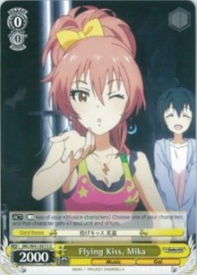 Flying Kiss, Mika (IMC/W41-E015 U) [The iDOLM@STER Cinderella Girls] | Cracking-Singles