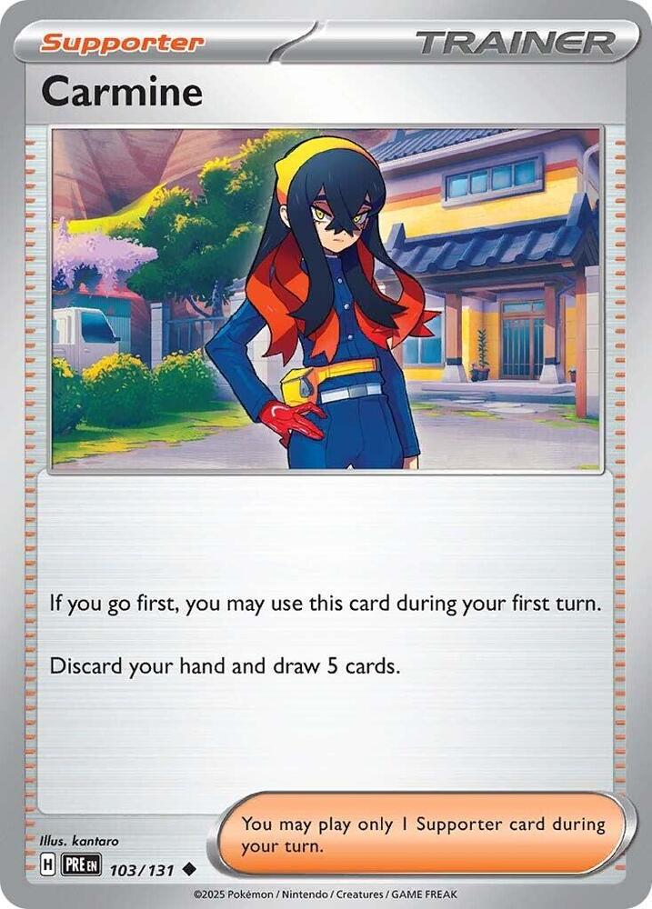 Carmine (103/131) [Scarlet & Violet: Prismatic Evolutions] | Cracking-Singles