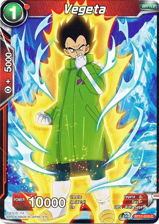 Vegeta (BT11-010) [Vermilion Bloodline 2nd Edition] | Cracking-Singles