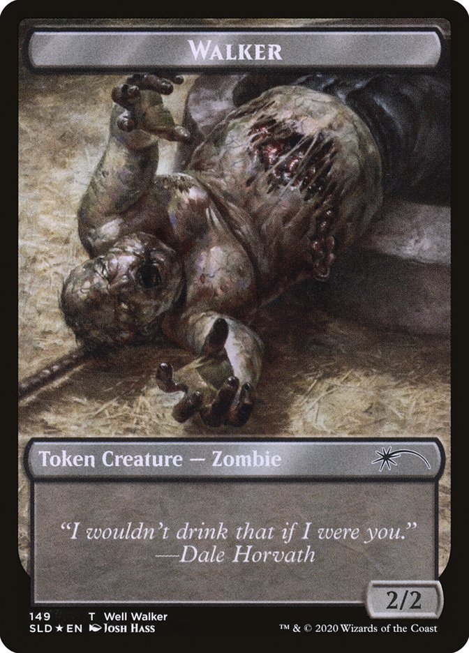 Walker Token (149 // 150) Double-Sided Token [Secret Lair Drop Series] | Cracking-Singles