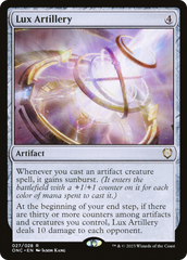 Lux Artillery [Phyrexia: All Will Be One Commander] | Cracking-Singles