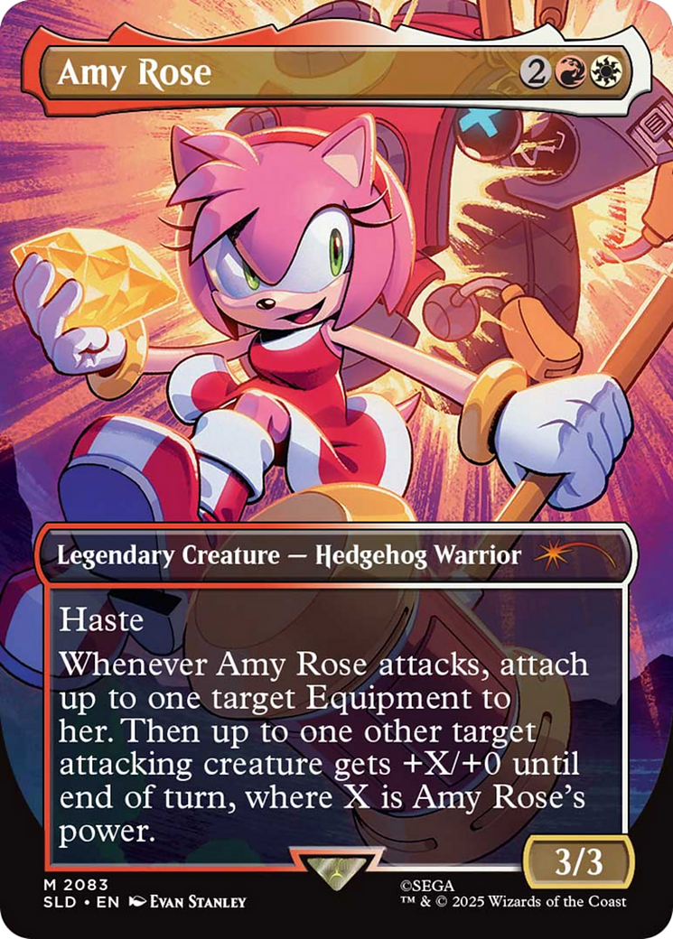 Amy Rose (Rainbow Foil) [Secret Lair Drop Series] | Cracking-Singles