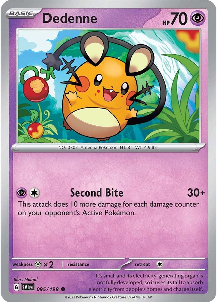 Dedenne (095/198) [Scarlet & Violet: Base Set] | Cracking-Singles