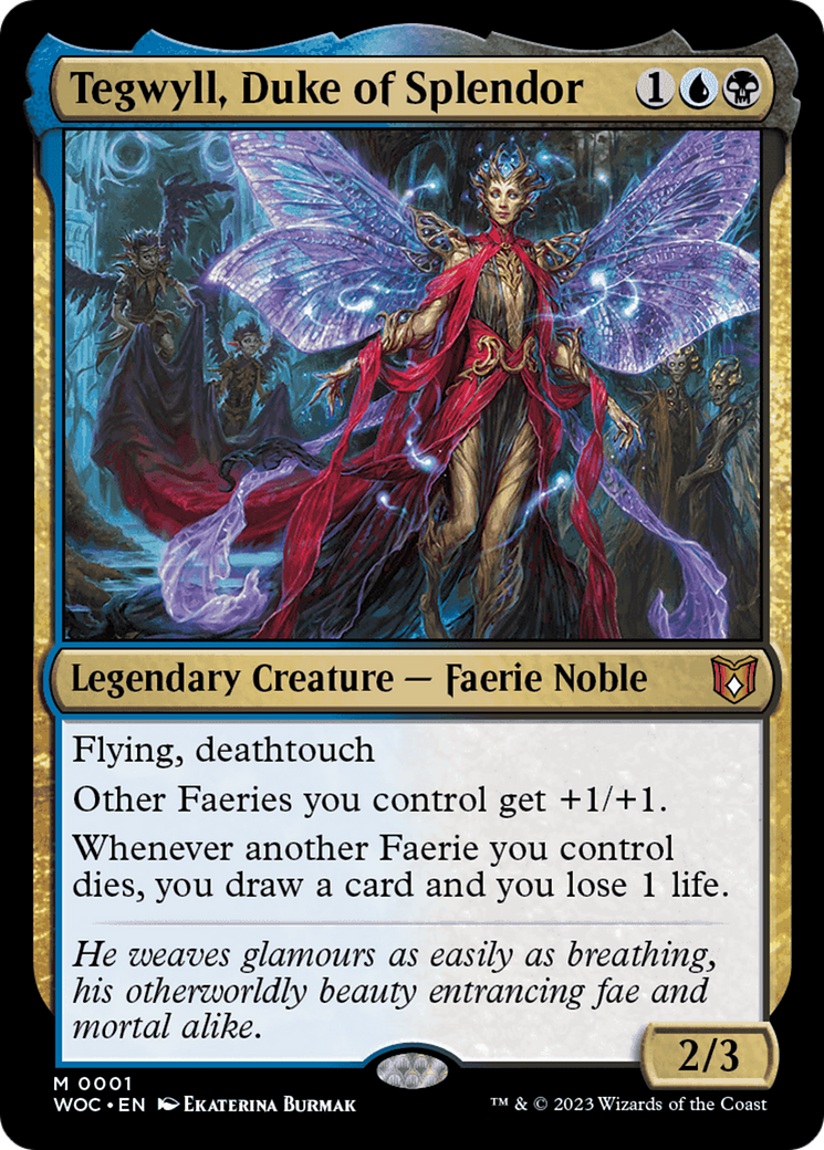 Tegwyll, Duke of Splendor [Wilds of Eldraine Commander] | Cracking-Singles