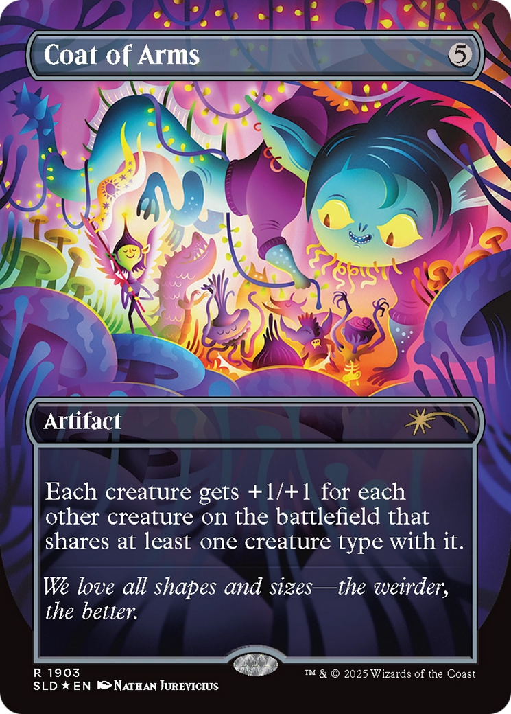 Coat of Arms (Double Rainbow Foil) [Secret Lair Drop Series] | Cracking-Singles