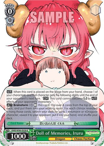 Doll of Memories, Iruru [Miss Kobayashi's Dragon Maid] | Cracking-Singles