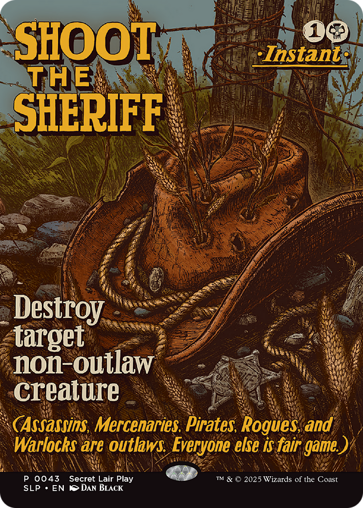 Shoot the Sheriff [Secret Lair Showdown] | Cracking-Singles