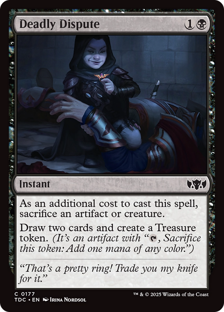 Deadly Dispute [Tarkir: Dragonstorm Commander] | Cracking-Singles