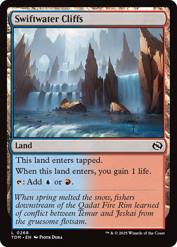 Swiftwater Cliffs [Tarkir: Dragonstorm] | Cracking-Singles