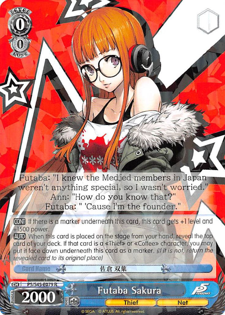 Futaba Sakura (P5/S45-E079 R) [Persona 5] | Cracking-Singles