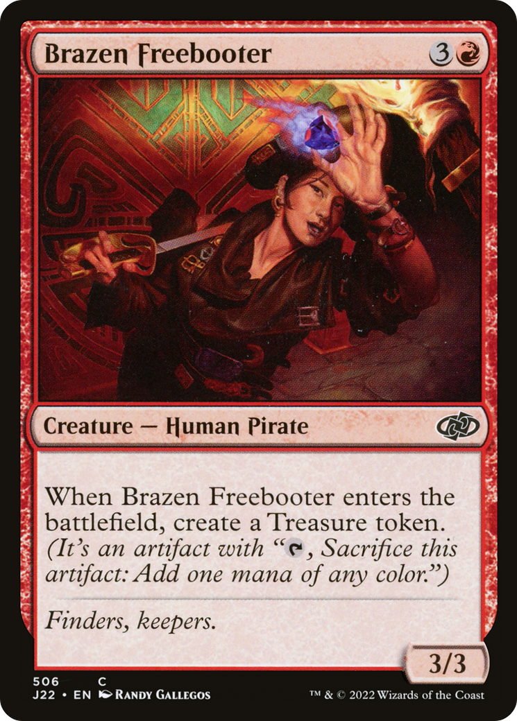 Brazen Freebooter [Jumpstart 2022] | Cracking-Singles