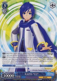 KAITO "V3" (PD/S29-E089 RR) [Hatsune Miku: Project DIVA F 2nd] | Cracking-Singles