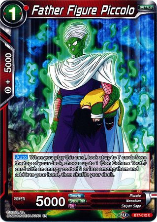Father Figure Piccolo (BT7-012) [Assault of the Saiyans] | Cracking-Singles