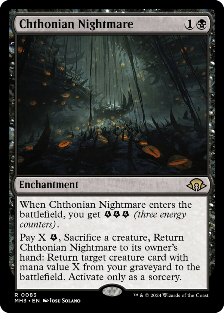 Chthonian Nightmare [Modern Horizons 3] | Cracking-Singles