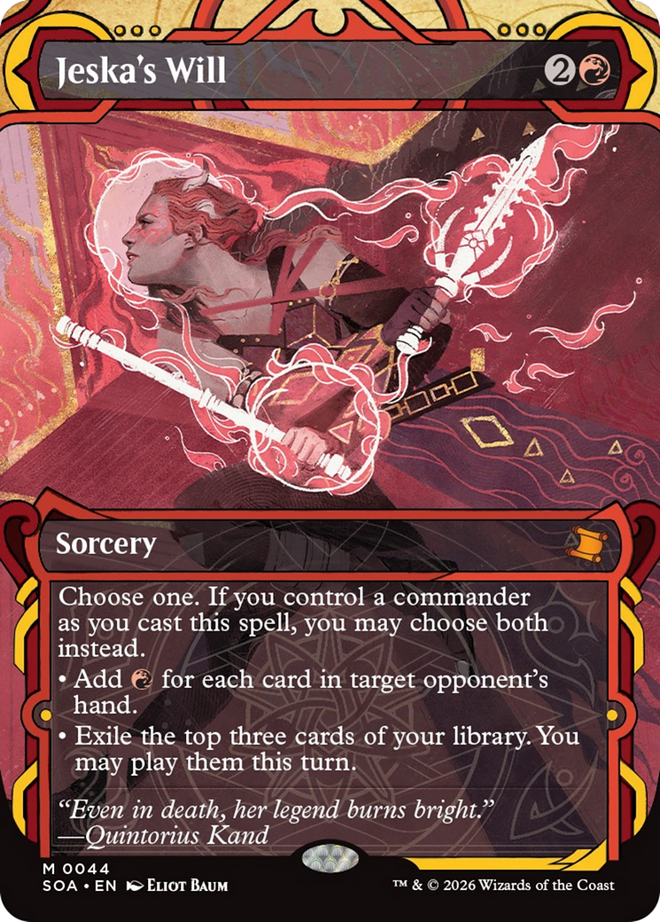 Jeska's Will [Secrets of Strixhaven: Mystical Archive] | Cracking-Singles