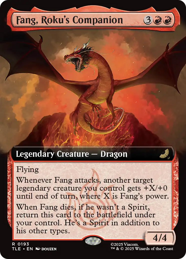 Fang, Roku's Companion (Extended Art) [Avatar: The Last Airbender: Eternal-Legal] | Cracking-Singles