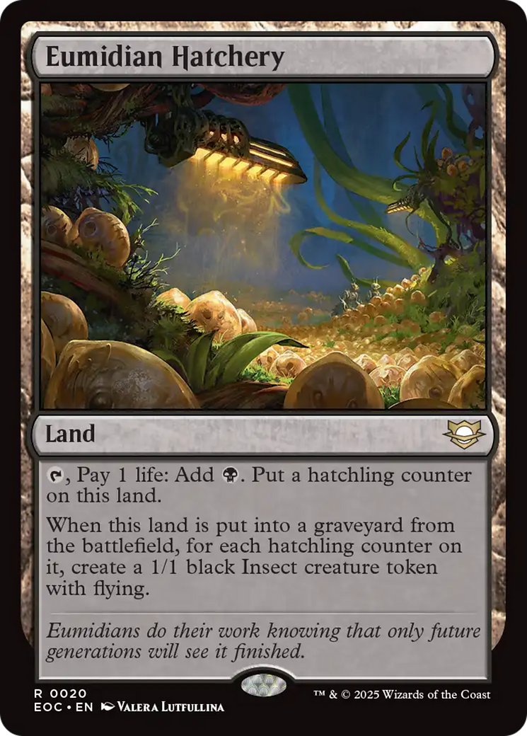 Eumidian Hatchery [Edge of Eternities Commander] | Cracking-Singles