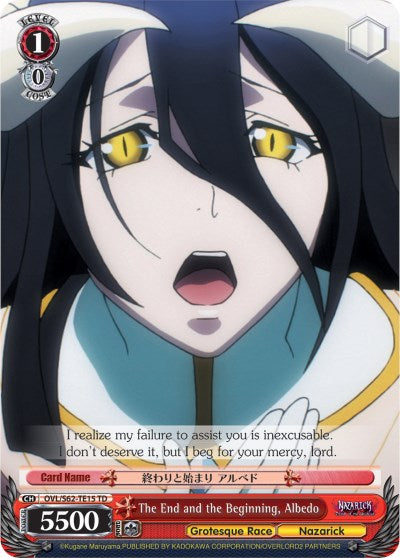 The End and the Beginning, Albedo (OVL/S62-TE15 TD) [Nazarick: Tomb of the Undead] | Cracking-Singles