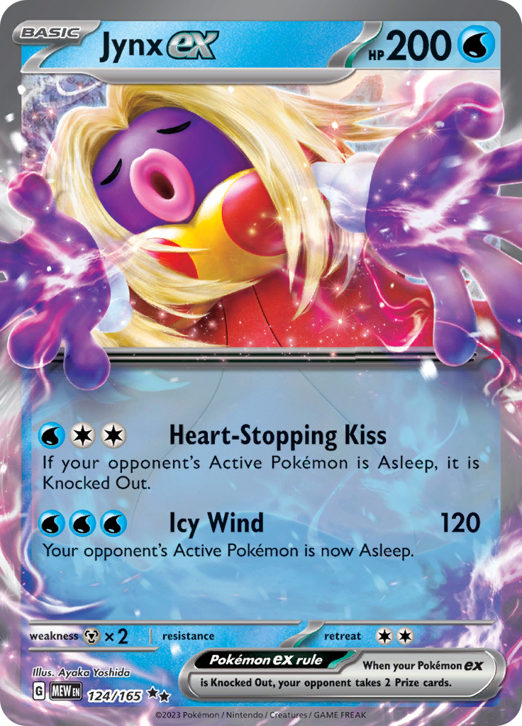 Jynx ex (124/165) [Scarlet & Violet 151] | Cracking-Singles