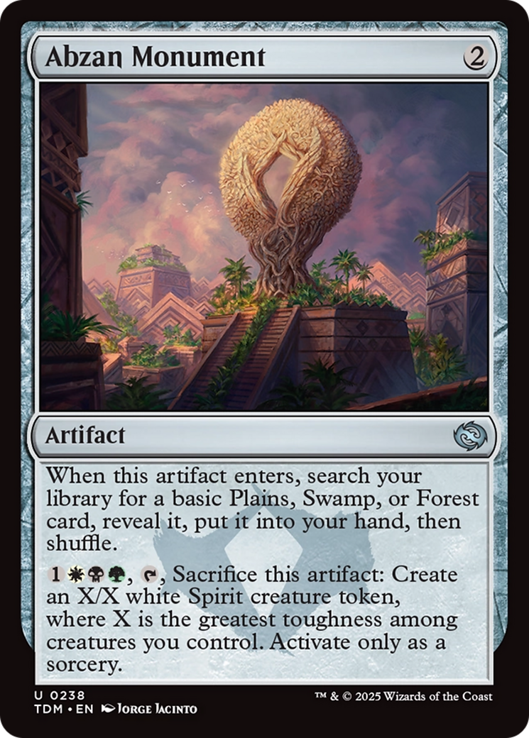 Abzan Monument [Tarkir: Dragonstorm] | Cracking-Singles